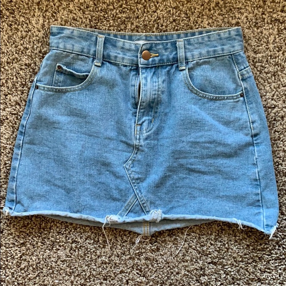 Denim Skirt